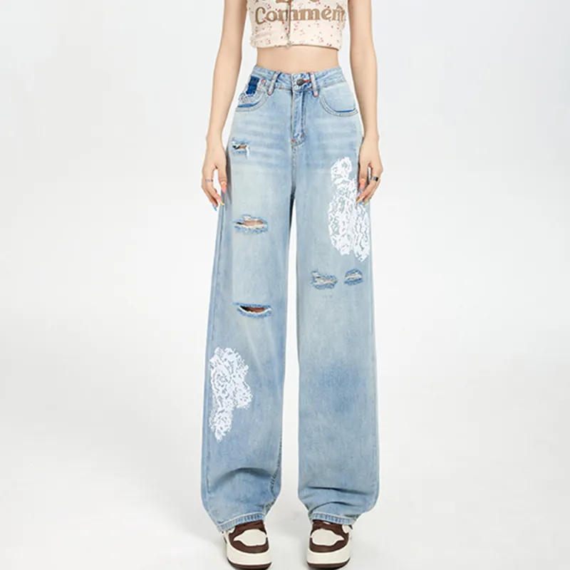 Olivia Share777 Jeans Women's Sky Blue-2