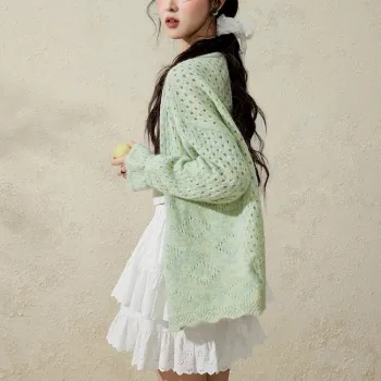 MISHOW Knitwear Women's Cardamom Green