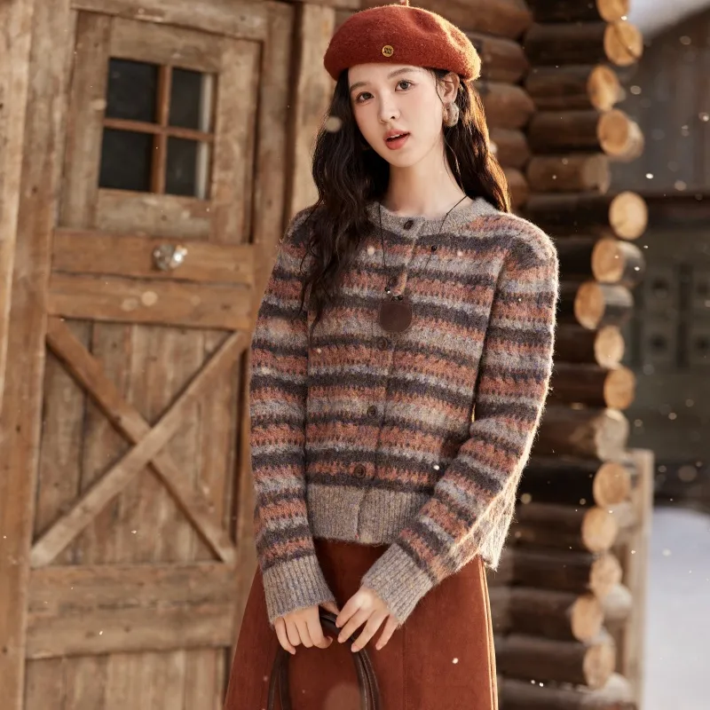 MISHOW Knitwear Women's Orange-2