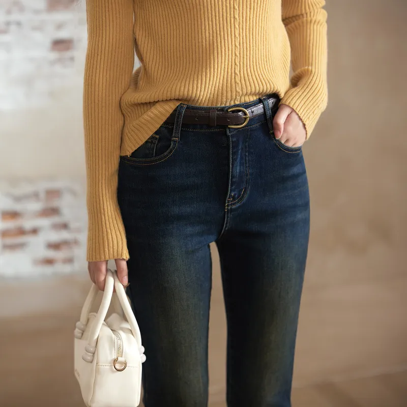 MISHOW Jeans Women's Denim Blue-4
