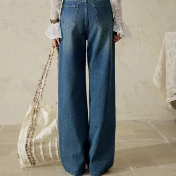 MISHOW Jeans Women's Listen To The Clear Blue Wind