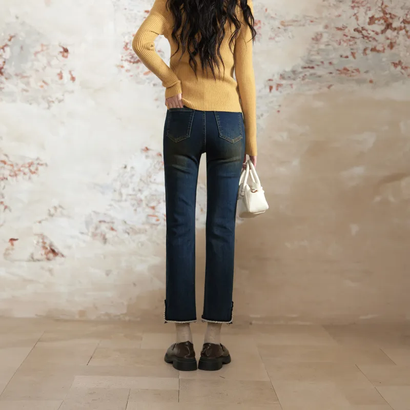 MISHOW Jeans Women's Denim Blue-5