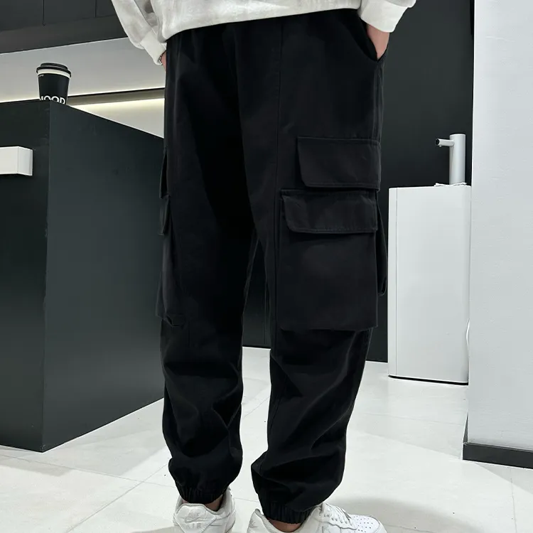 HALEBOSS Casual Pants Men-3