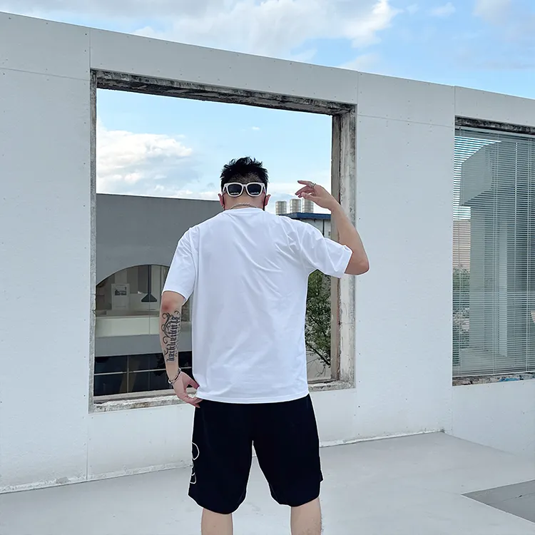 HALEBOSS x Inlex Bear Drop Shoulder Sleeve T Shirt Unisex-9
