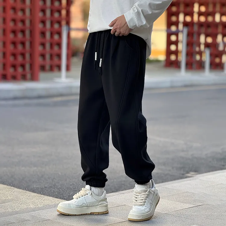 HALEBOSS Casual Pants Men-9