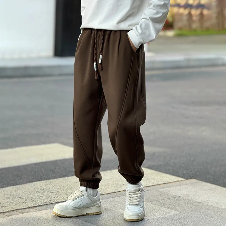HALEBOSS Casual Pants Men-12