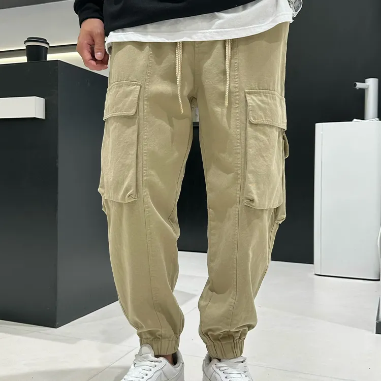HALEBOSS Casual Pants Men-7
