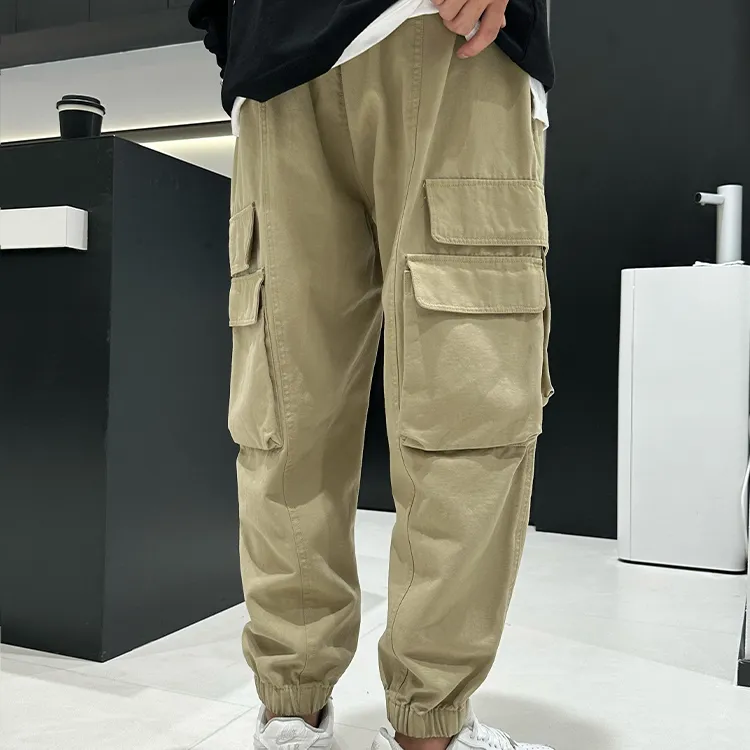 HALEBOSS Casual Pants Men-9