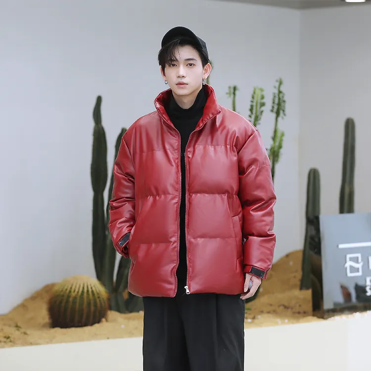 HALEBOSS Stand Collar Puffer Jacket Men's-7
