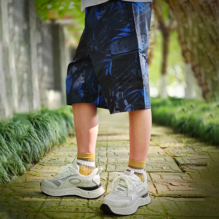 HALEBOSS Casual Shorts Men's Black-4