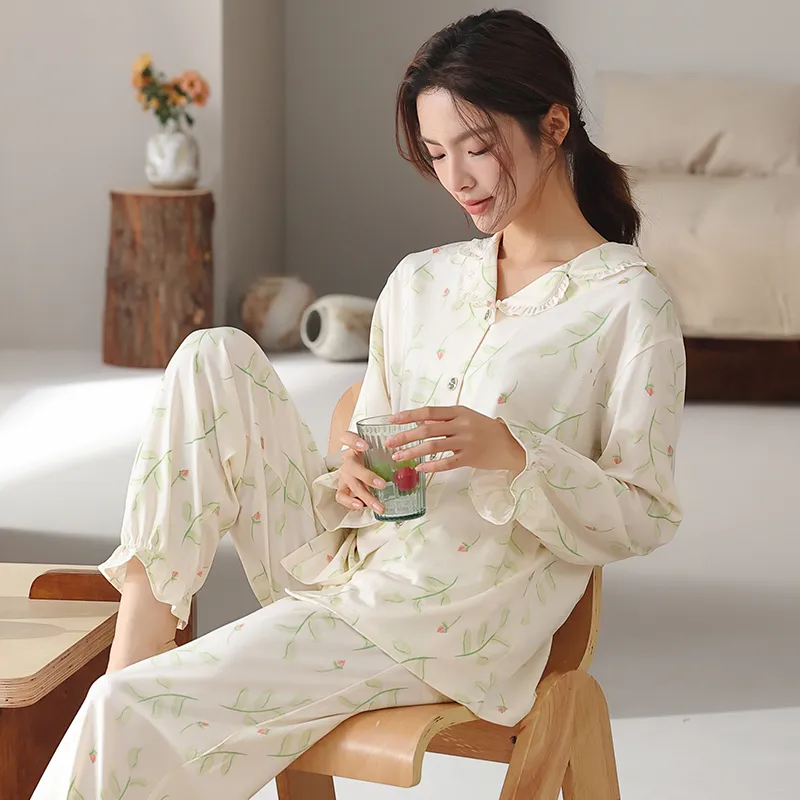 XIA.WA.ZHI.XIU Pajama Set Women's Gift Box Set-3