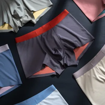XIA.WA.ZHI.XIU Underpants Men's Shopping Bag 5 Pack