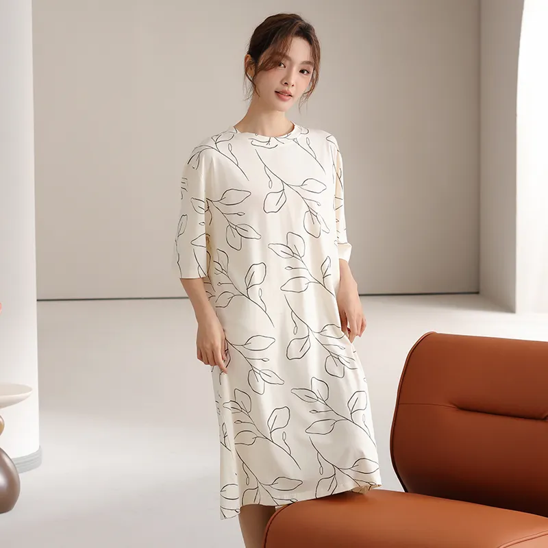 XIA.WA.ZHI.XIU Nightgown Women's Gift Box Set-39