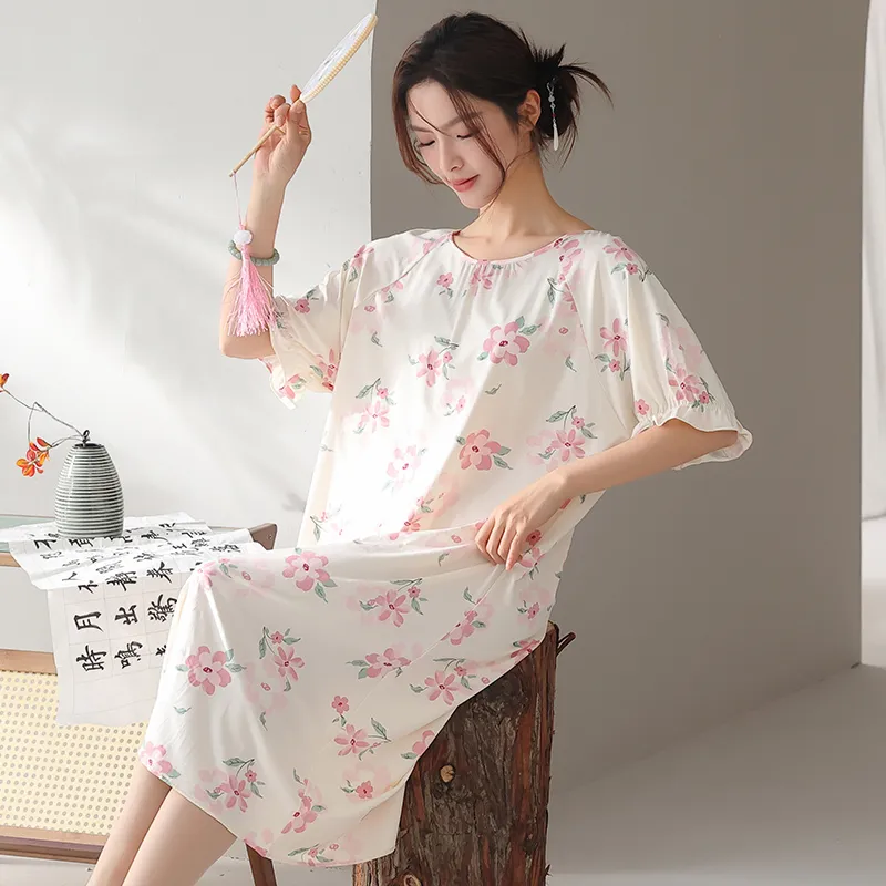 XIA.WA.ZHI.XIU Nightgown Women's Gift Box Set-3