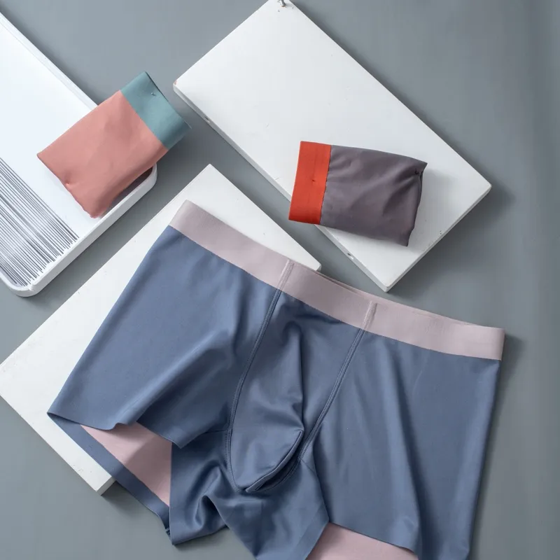 XIA.WA.ZHI.XIU Underpants Men's Shopping Bag 5 Pack-3