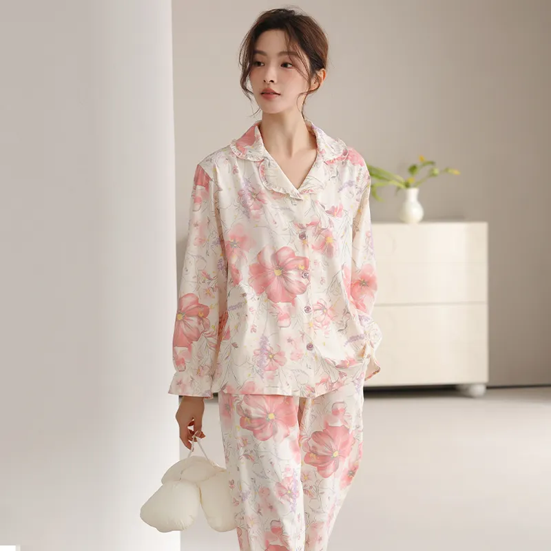 XIA.WA.ZHI.XIU Pajama Set Women's Gift Box Set-21