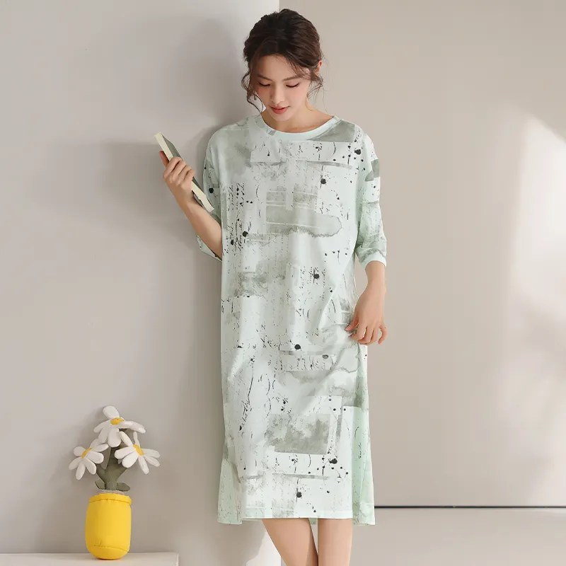 XIA.WA.ZHI.XIU Nightgown Women's Gift Box Set-31