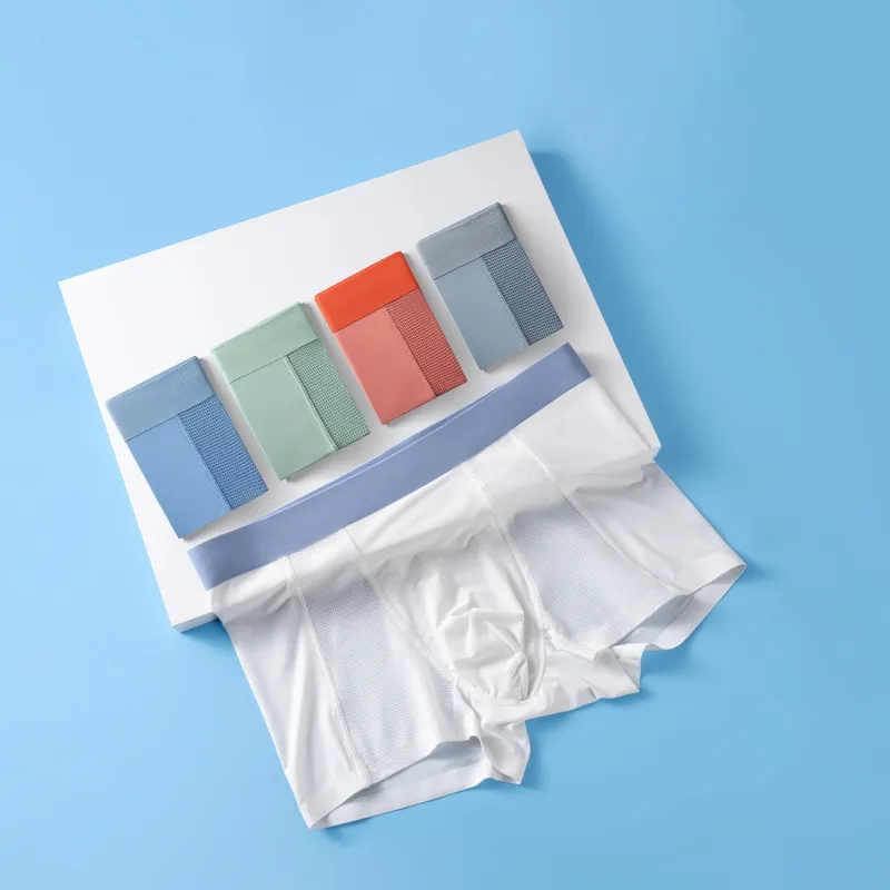 XIA.WA.ZHI.XIU Underpants Men's Shopping Bag 5 Pack-11