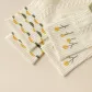 White Small Flower*2+Yellow Green Small Flower*2+Tulip