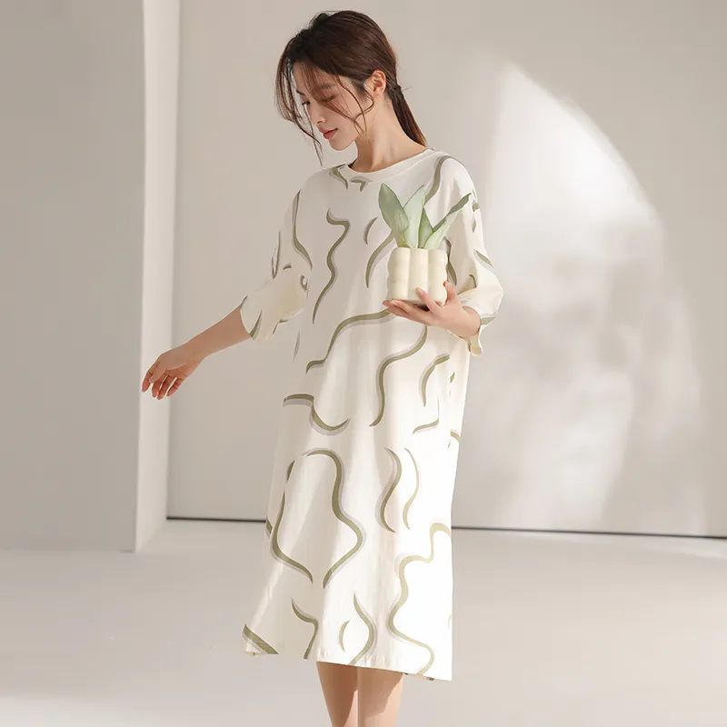 XIA.WA.ZHI.XIU Nightgown Women's Gift Box Set-2