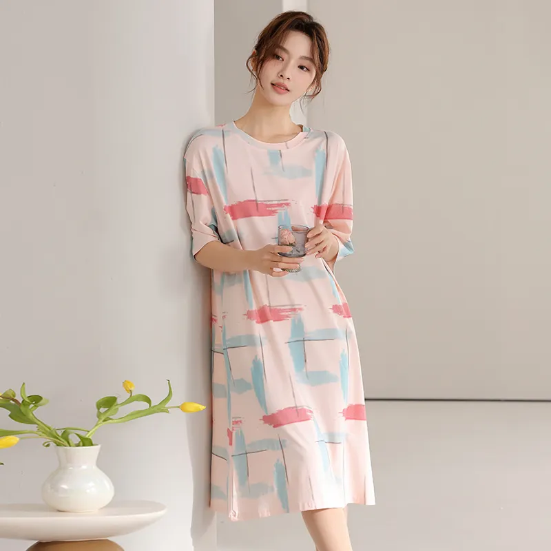 XIA.WA.ZHI.XIU Nightgown Women's Gift Box Set-18