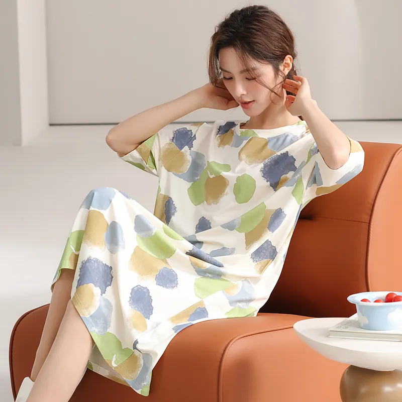 XIA.WA.ZHI.XIU Nightgown Women's Gift Box Set-24