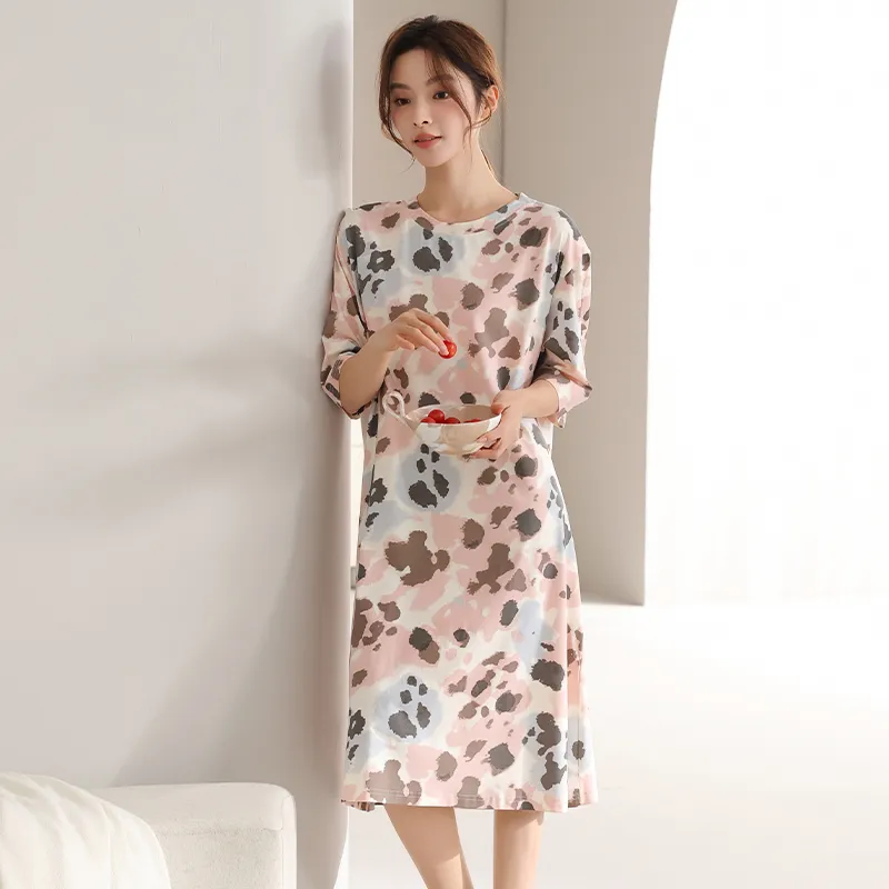 XIA.WA.ZHI.XIU Nightgown Women's Gift Box Set-27