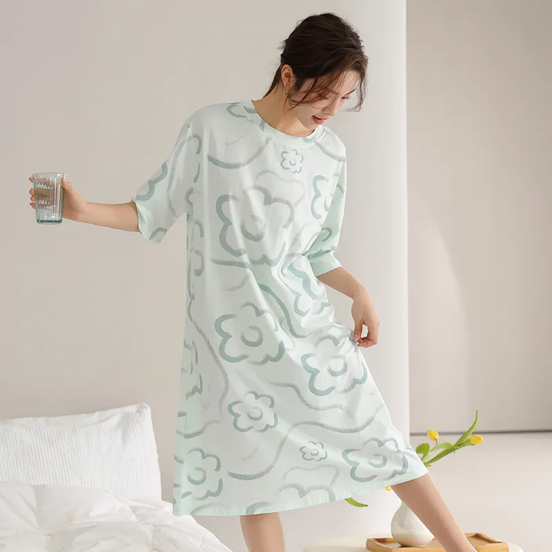 XIA.WA.ZHI.XIU Nightgown Women's Gift Box Set-44