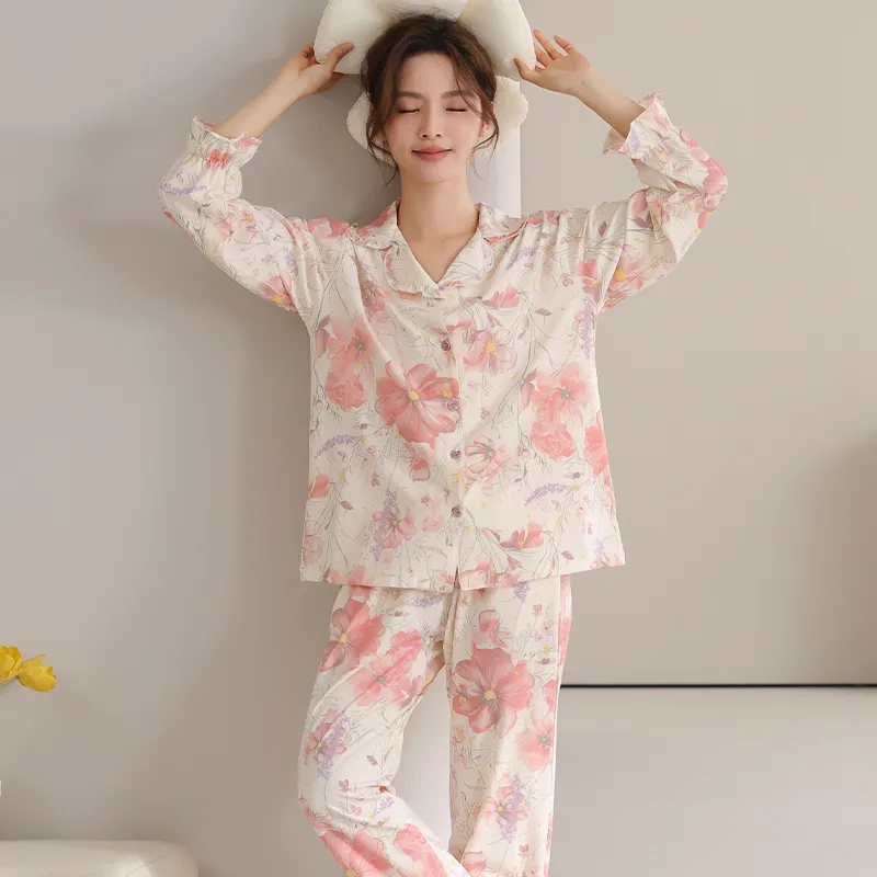 XIA.WA.ZHI.XIU Pajama Set Women's Gift Box Set-22