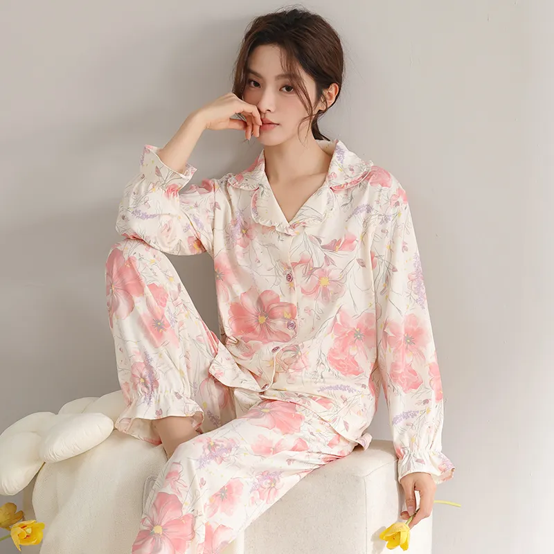 XIA.WA.ZHI.XIU Pajama Set Women's Gift Box Set-24