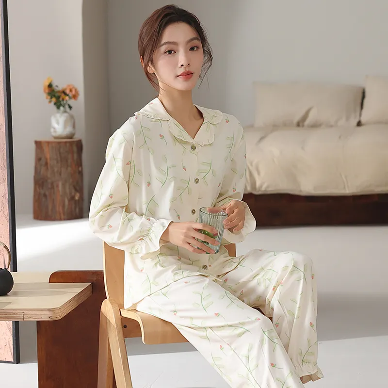 XIA.WA.ZHI.XIU Pajama Set Women's Gift Box Set-2