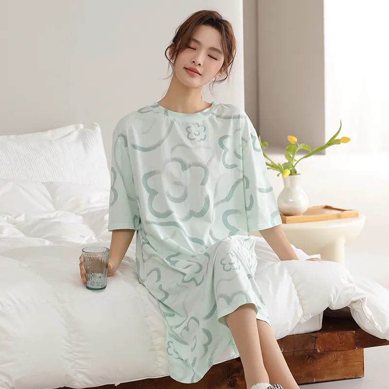 XIA.WA.ZHI.XIU Nightgown Women's Gift Box Set-41