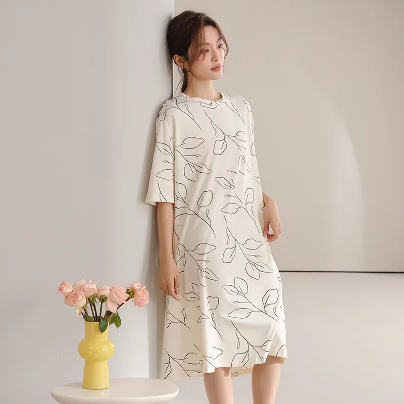 XIA.WA.ZHI.XIU Nightgown Women's Gift Box Set-38