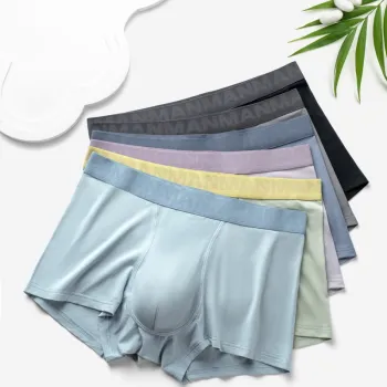 XIA.WA.ZHI.XIU Underpants Men's Shopping Bag 5 Pack