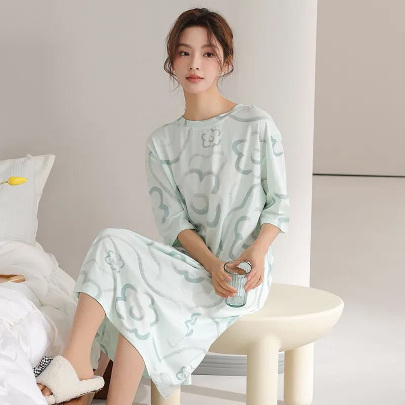 XIA.WA.ZHI.XIU Nightgown Women's Gift Box Set-42