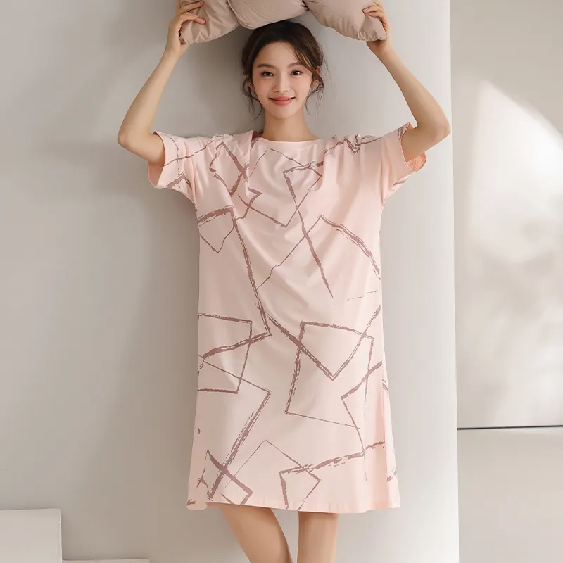 XIA.WA.ZHI.XIU Nightgown Women's Gift Box Set-7