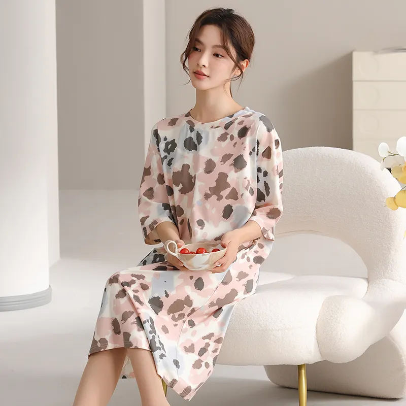 XIA.WA.ZHI.XIU Nightgown Women's Gift Box Set-28