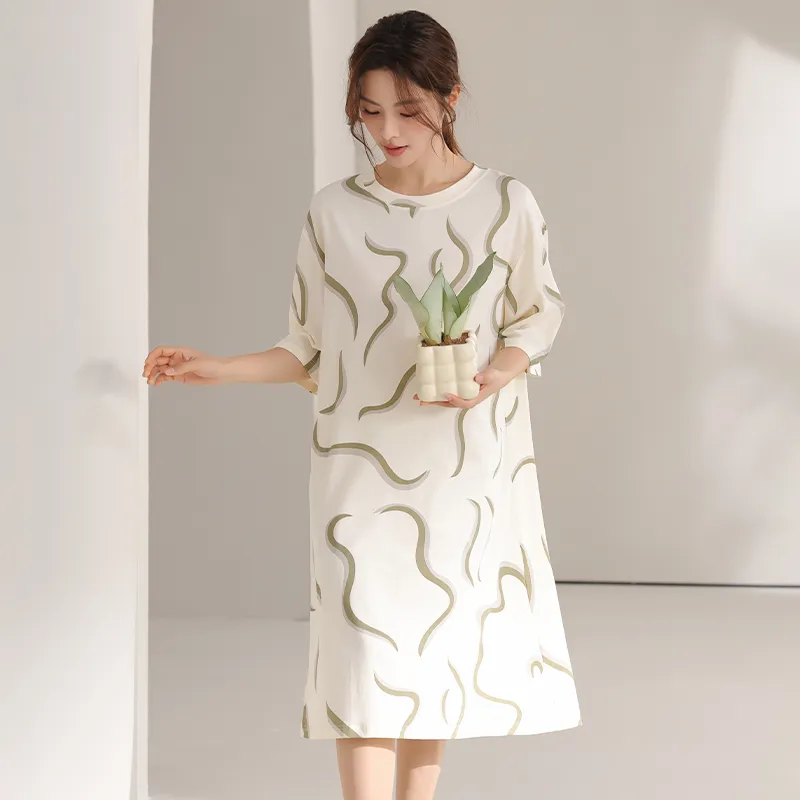 XIA.WA.ZHI.XIU Nightgown Women's Gift Box Set-1
