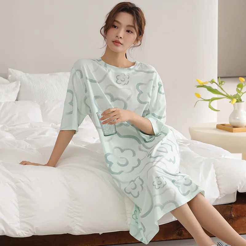 XIA.WA.ZHI.XIU Nightgown Women's Gift Box Set-43