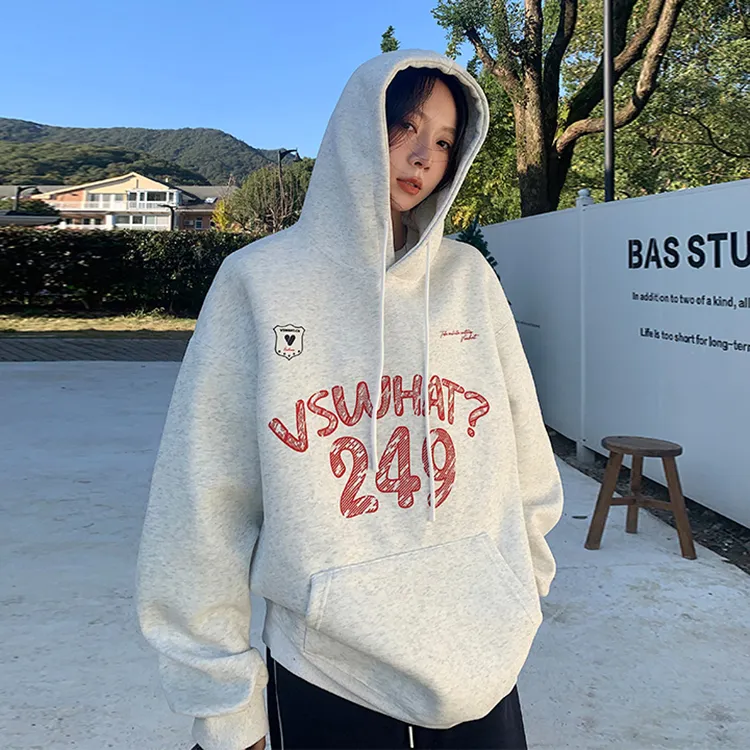 VS WHAT Sweatshirts Unisex-4