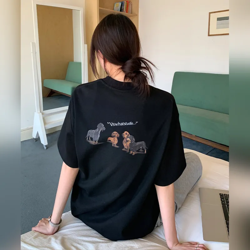 VS WHAT T Shirts Women's-4