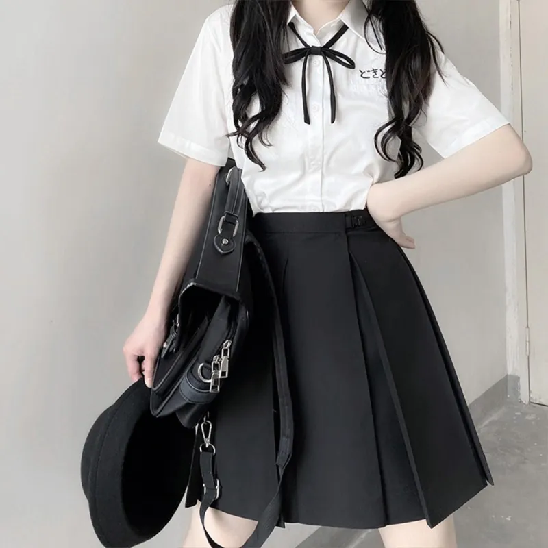 RIMUXINGHE Casual Short Skirts Women's-4