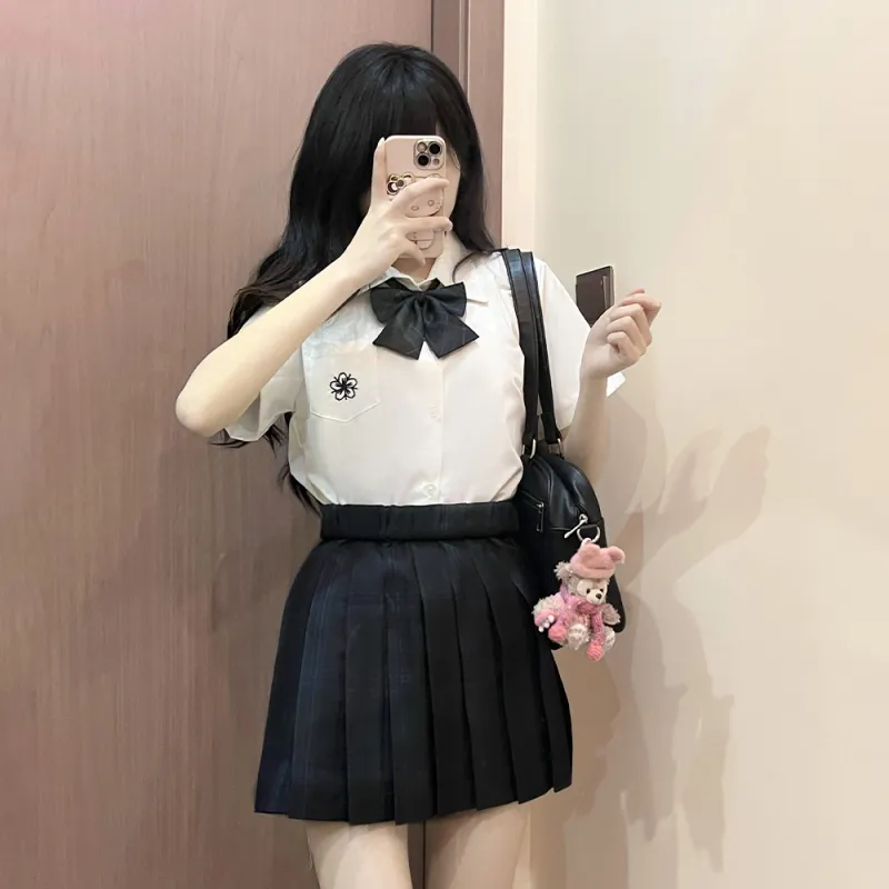 RIMUXINGHE Casual Short Skirts Women's Black-2