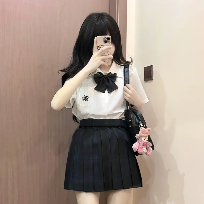 RIMUXINGHE Casual Short Skirts Women's Black-3