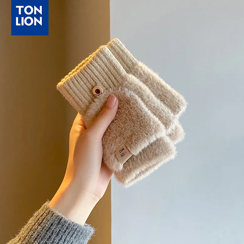 Tonlion Polyamide Knit Gloves Unisex-13