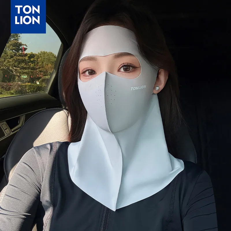 Tonlion Polyamide Sun Protection Masks Women's-2