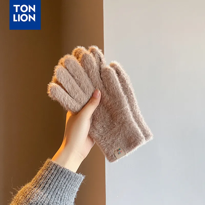 Tonlion Polyamide Knit Gloves Unisex-12