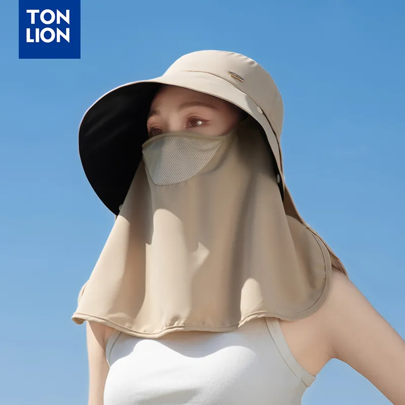 Tonlion Polyester Sun Protection Hats Unisex-8