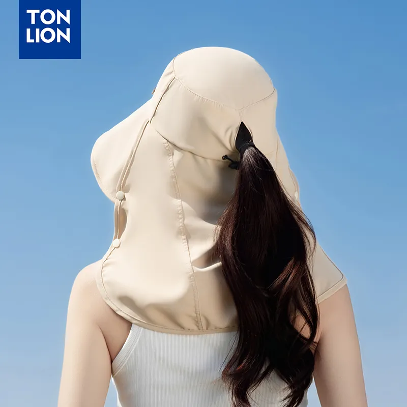 Tonlion Polyester Sun Protection Hats Unisex-11