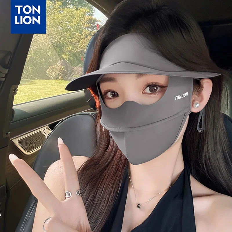 Tonlion Polyamide Sun Protection Masks Unisex-15